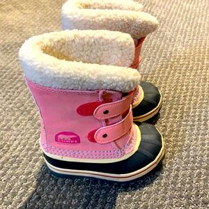 EUC Sorel Snow boots - toddler girl 8